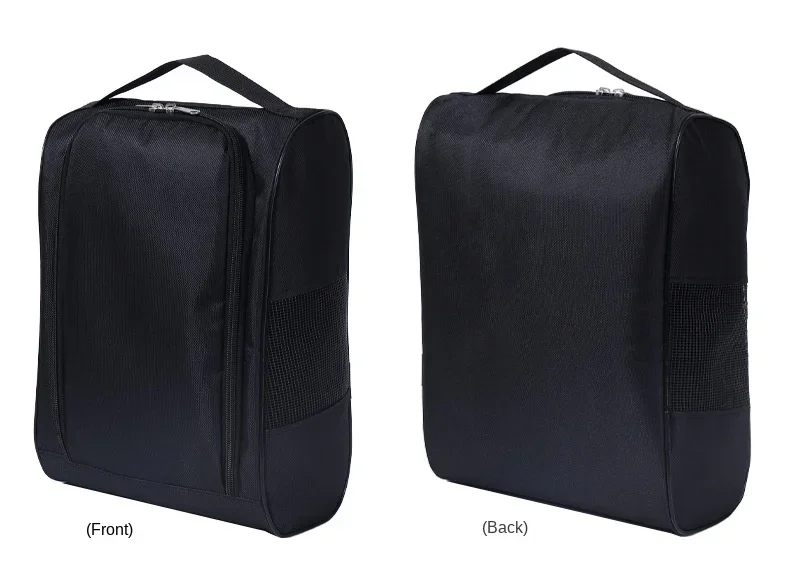 Tragbare Golfschuh-Tasche aus Oxford-Gewebe, atmungsaktive, leichte Golf-Handtasche, staubdichte Fußball- und Tennisschuh-Tasche – Detail 5