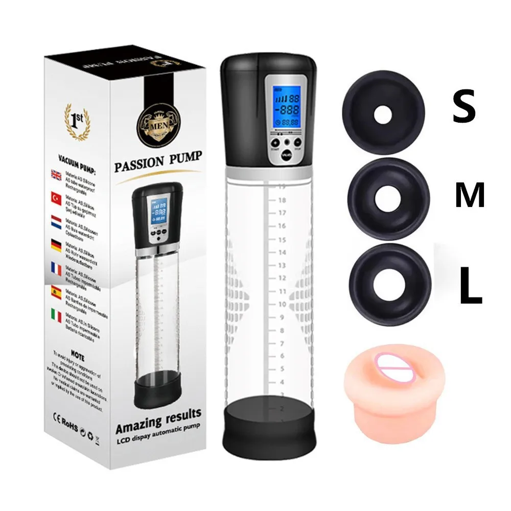 A Male Sucking Masturbator Automatic Sucking Male Masturbator Cup Type Electric Penis Stimulation Device with 9 Kinds of Modes