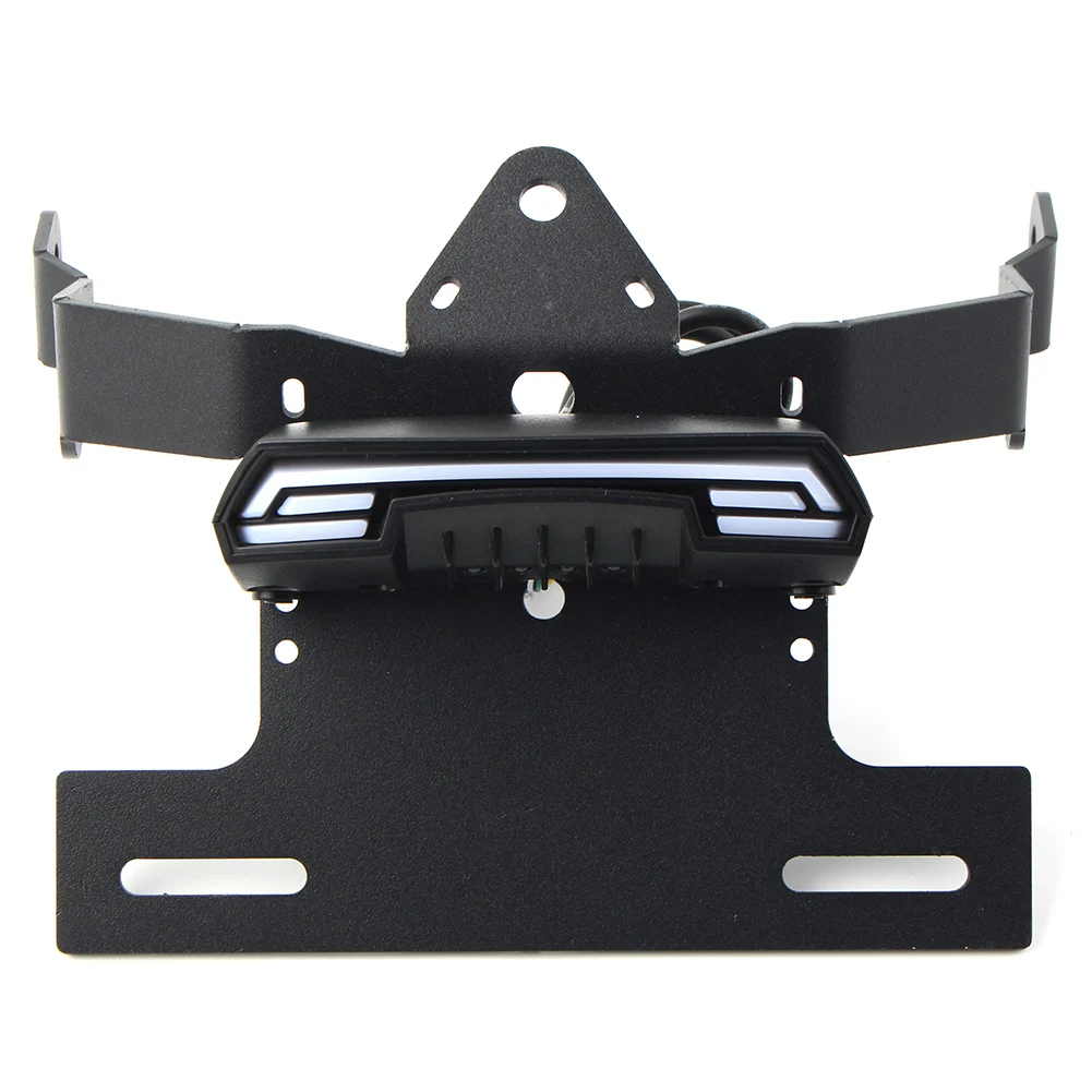 Motorcycle Rear License Plate Bracket Holder with Taillight for Kawasaki Vulcan S 2015-2021 & Vulcan Cafe 2018-2021