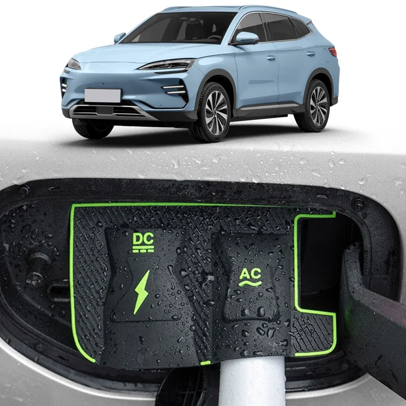 

Новая защитная наклейка от дождя для электромобилей BYD Seal U, SONG Plus, SONG L, водонепроницаемая защита для зарядного порта, аксессуары для авто