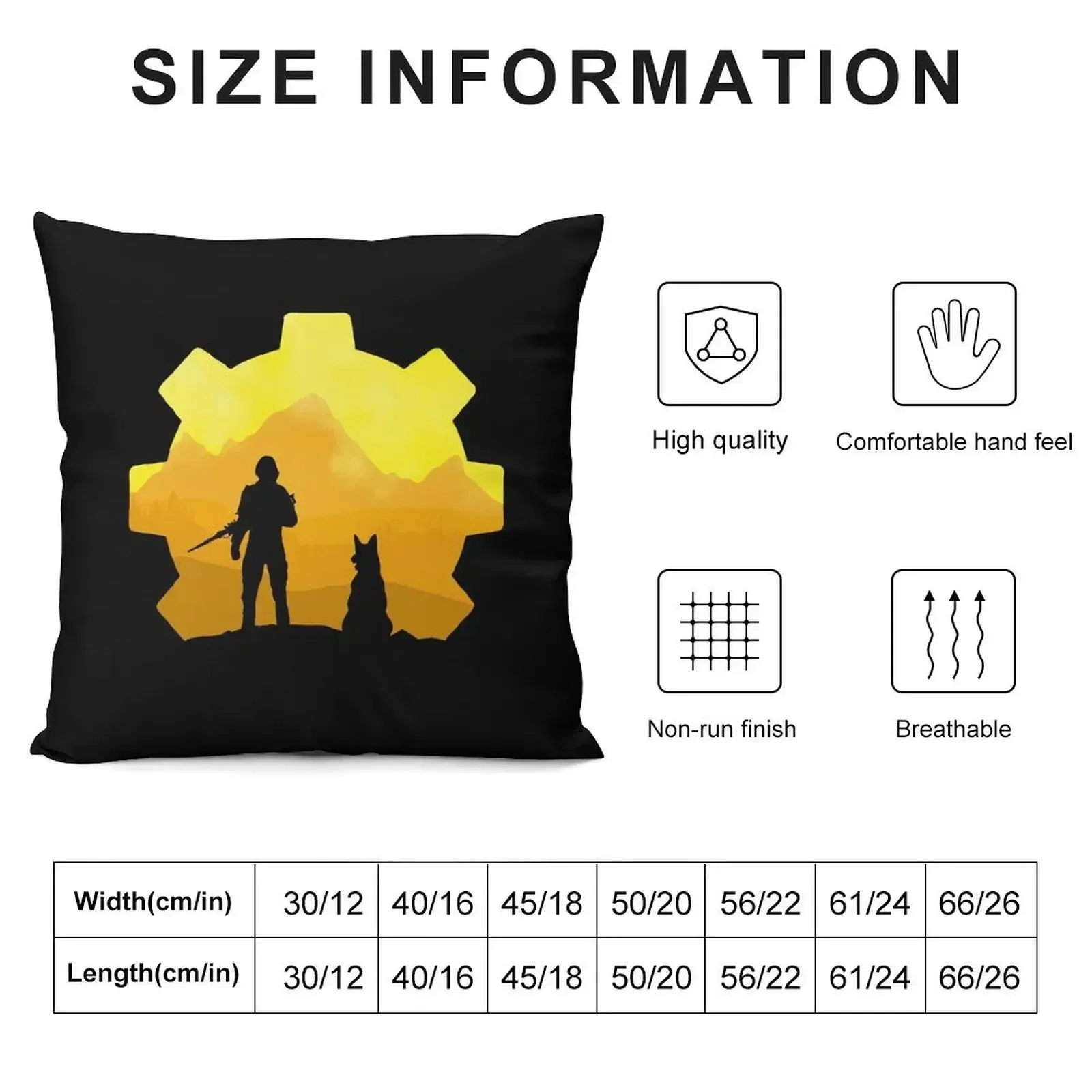 Female Sole Survivor Throw Pillow Pillow Case Christmas Luxury Pillow Cover christmas case