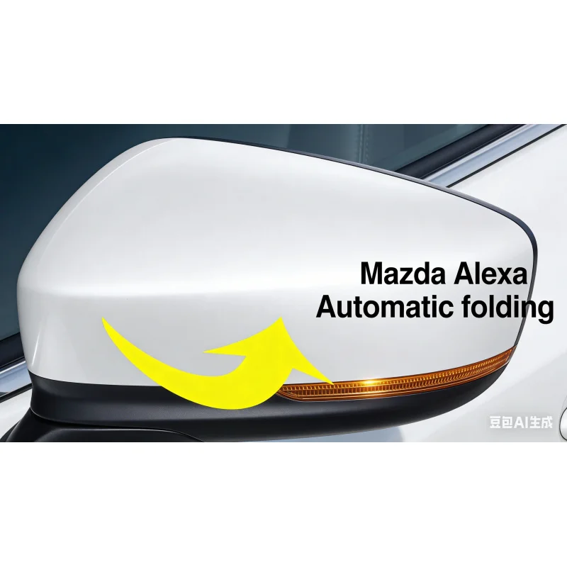 

For Mazda 3/Axela 2014+ Car Accessories Side Mirror Folder Folding and Spread Kit By Remote control