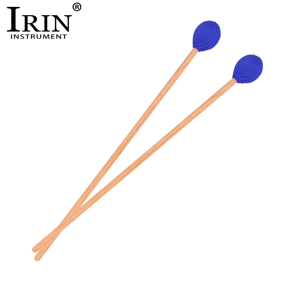 IRIN Drumstick Marimba Stick Middle Mallets Xylophone Mallet Drum Sticks Beech Handle Percussion Instrument Accessories Mallet