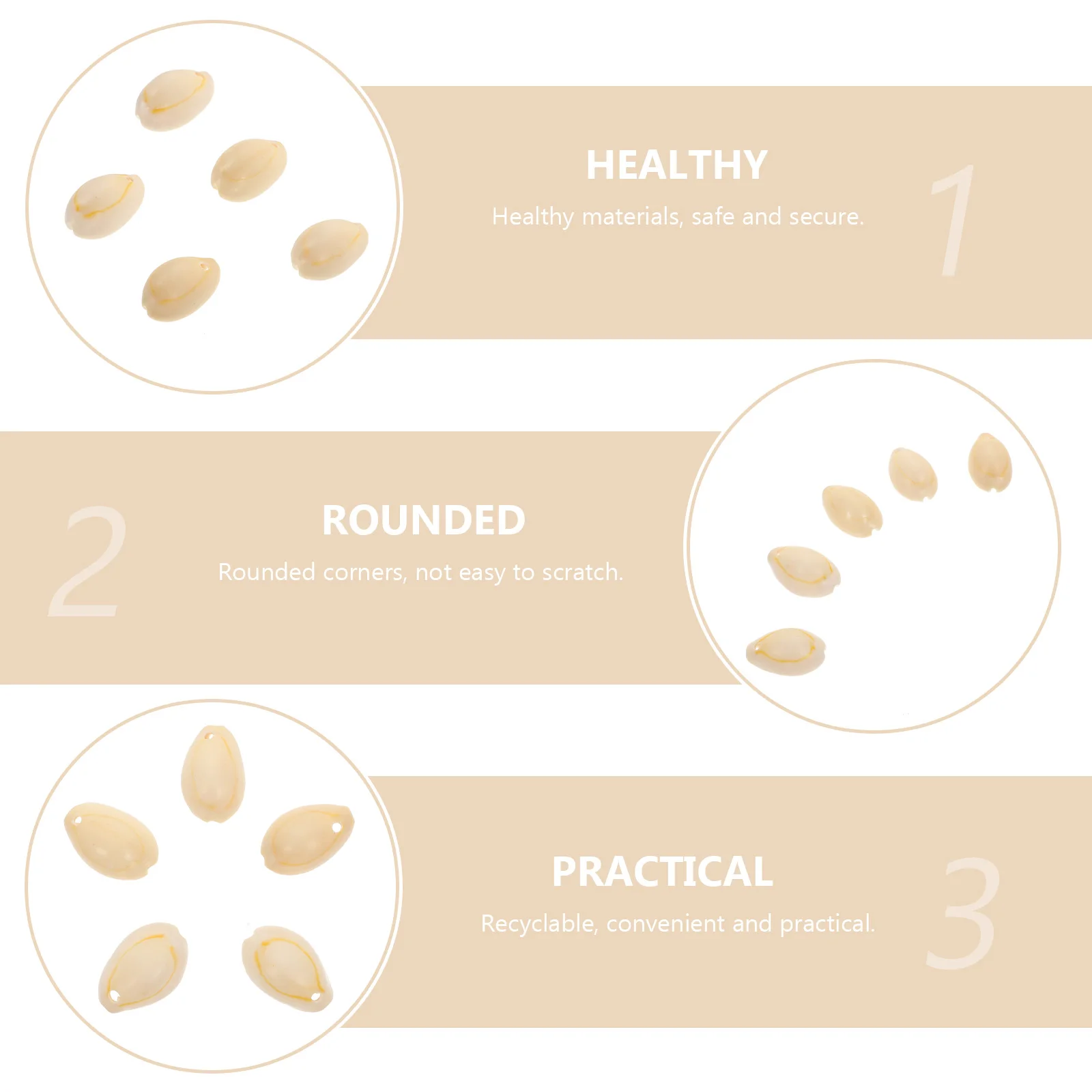 

90pcs Natural Conchs Delicate Shell Diy Crafts Accessories Clothing Decor Gift Friends Family Jewelry Handmade Decorative Sea