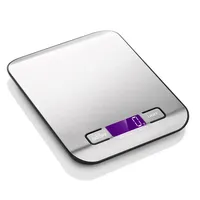 Digital Kitchen Scale 5kg/10kg Food Multi-Function Stainless Steel Balance LCD Display Measuring Grams Ounces Cooking Baking