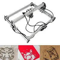 50*65cm Mini 2000MW 3000MW 5500MW Laser CNC Engraving Machine 2Axis DC 12V DIY Desktop Wood Laser Printer CNC Router Engraver