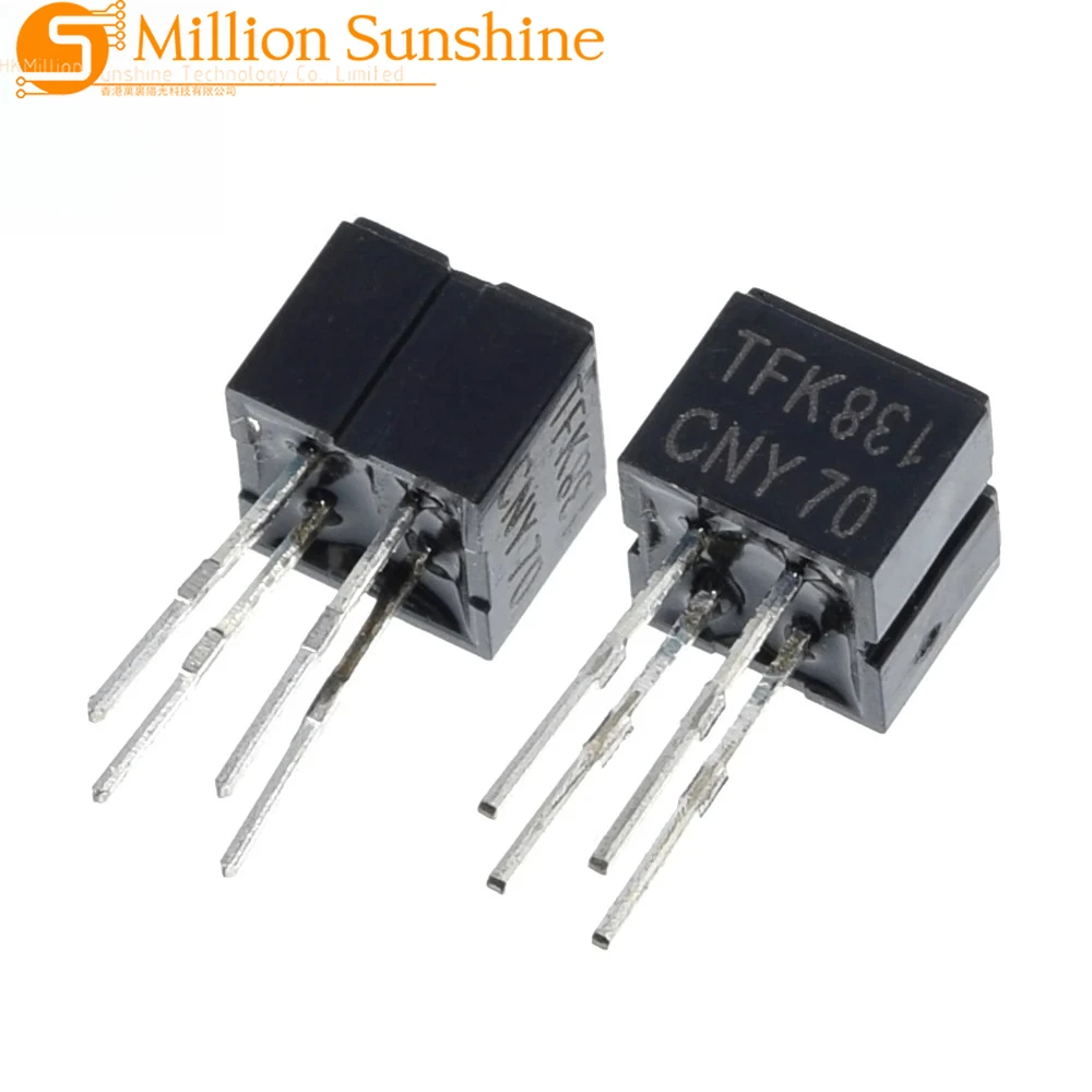 FUSUPI 10PCS CNY70 Reflection Photoelectric Switch Photoelectric Sensors For arduino