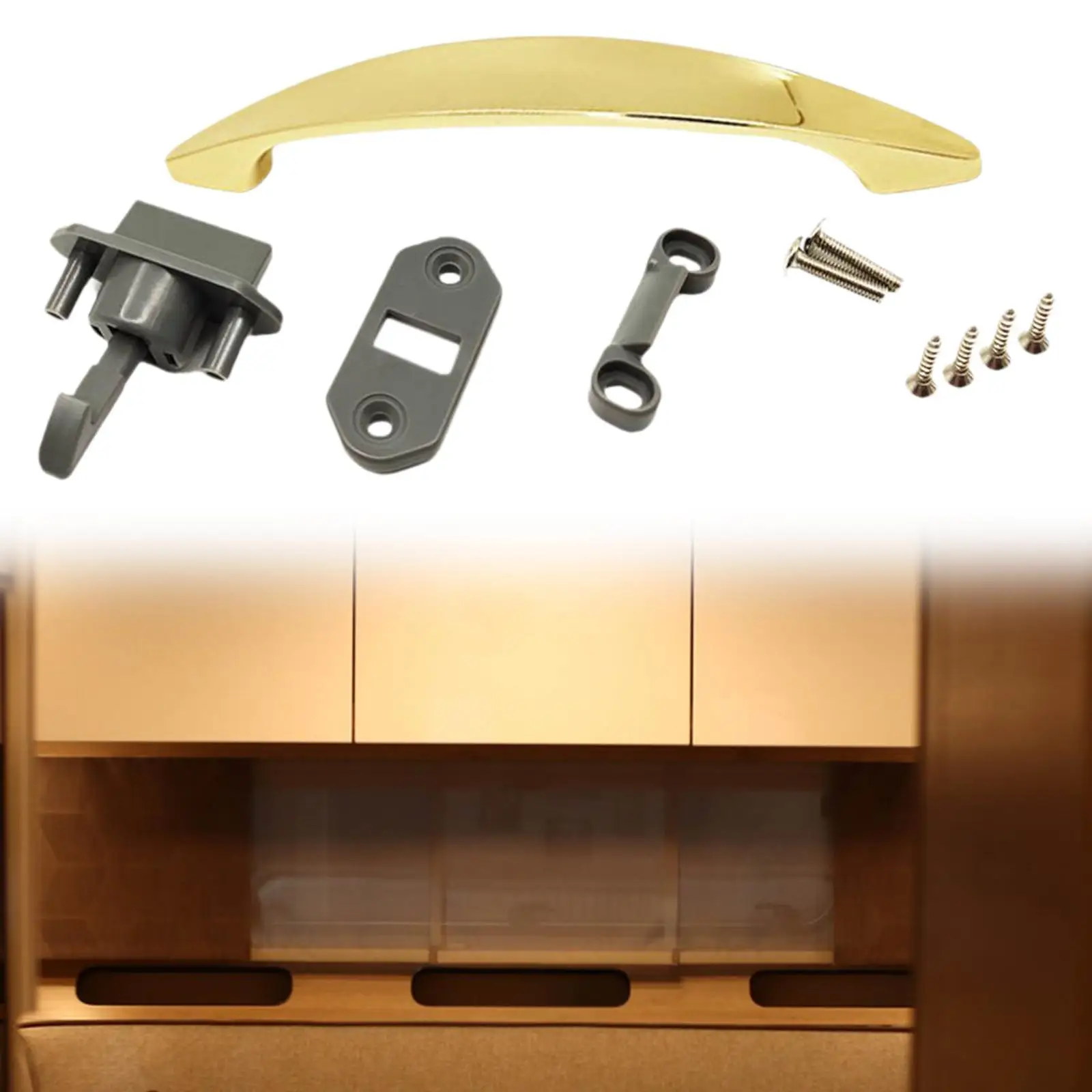 

Trailer Cabinet Drawer Lock Simple Installation Furniture Lock Direct Replace RV
