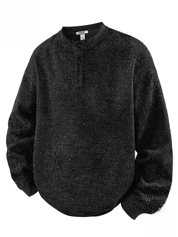 

PaulFrank Long Sve Hoodie Casual Loose Fit Autumn Men's Clothing Comfortable Cotton Blend Fabric Button Detailing