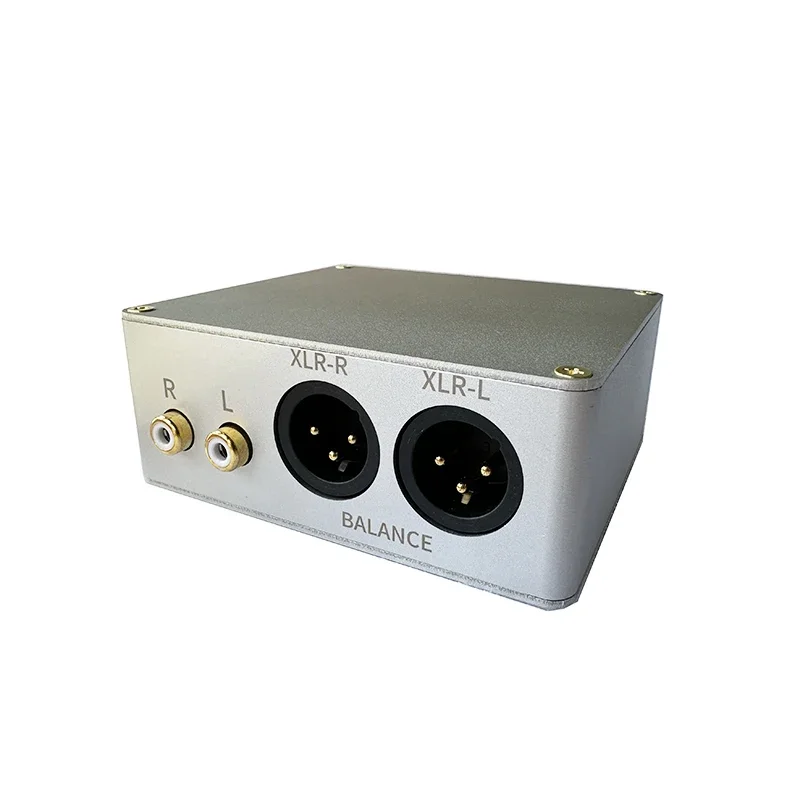 R2R Decoder XLR RCA/3.5LO/4.4LO Output Supports Coaxial /Bluetooth USB Input PCM 24bit Drive-free 12V