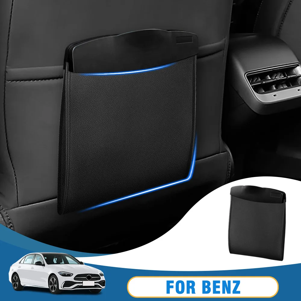 

Автомобильный мешок для мусора, подвесной карман для хранения на заднем сиденье для Mercedes Benz W203 W206 W205 W211 W212 A180 W176 W169 W204 W213