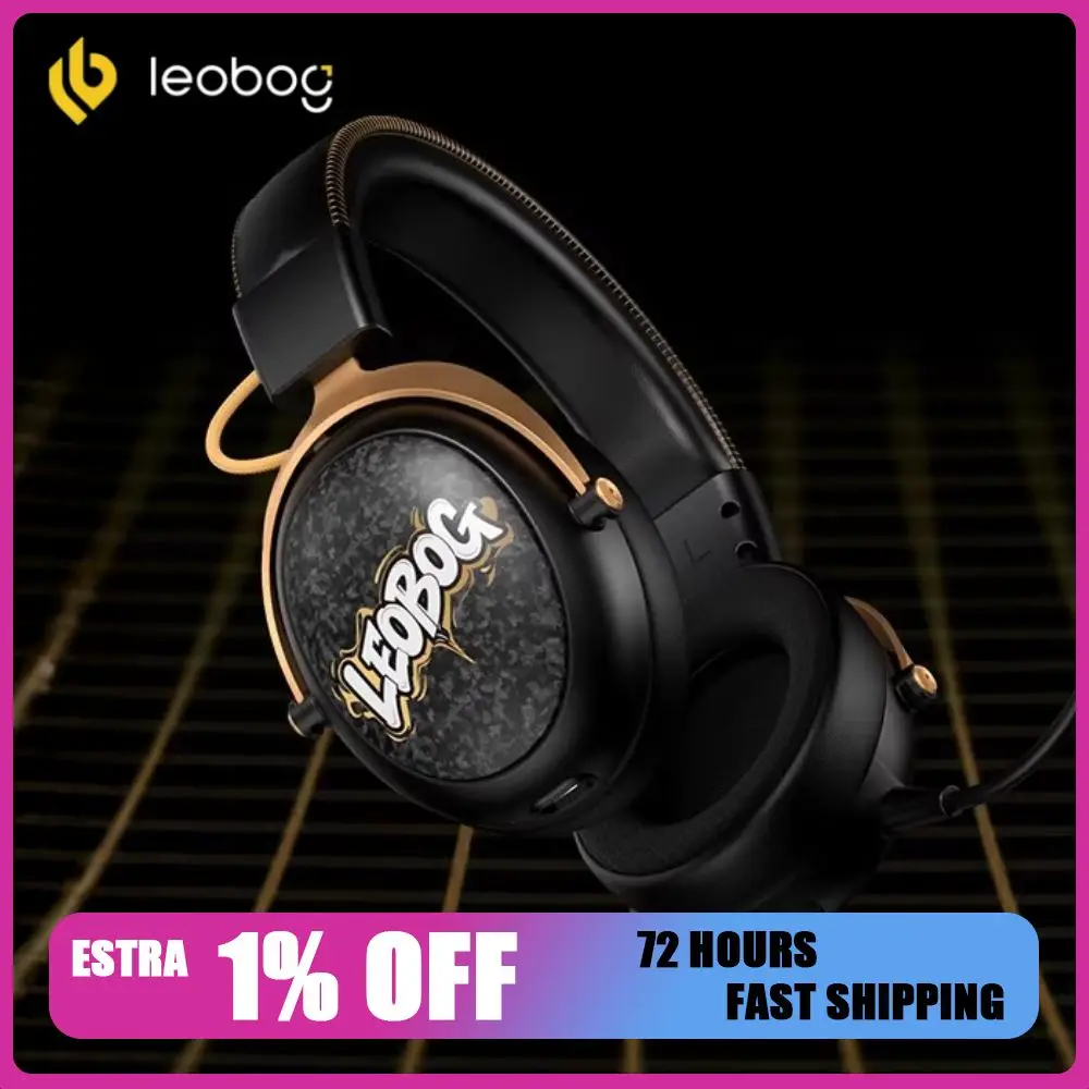 

LEOBOG AX5 E-sports FPS Headphones Wireless Bluetooth Тyре-C 2.4G 3.5mm Over-Ear Headphone 1500mAh Surround 7.1 Sound Effects
