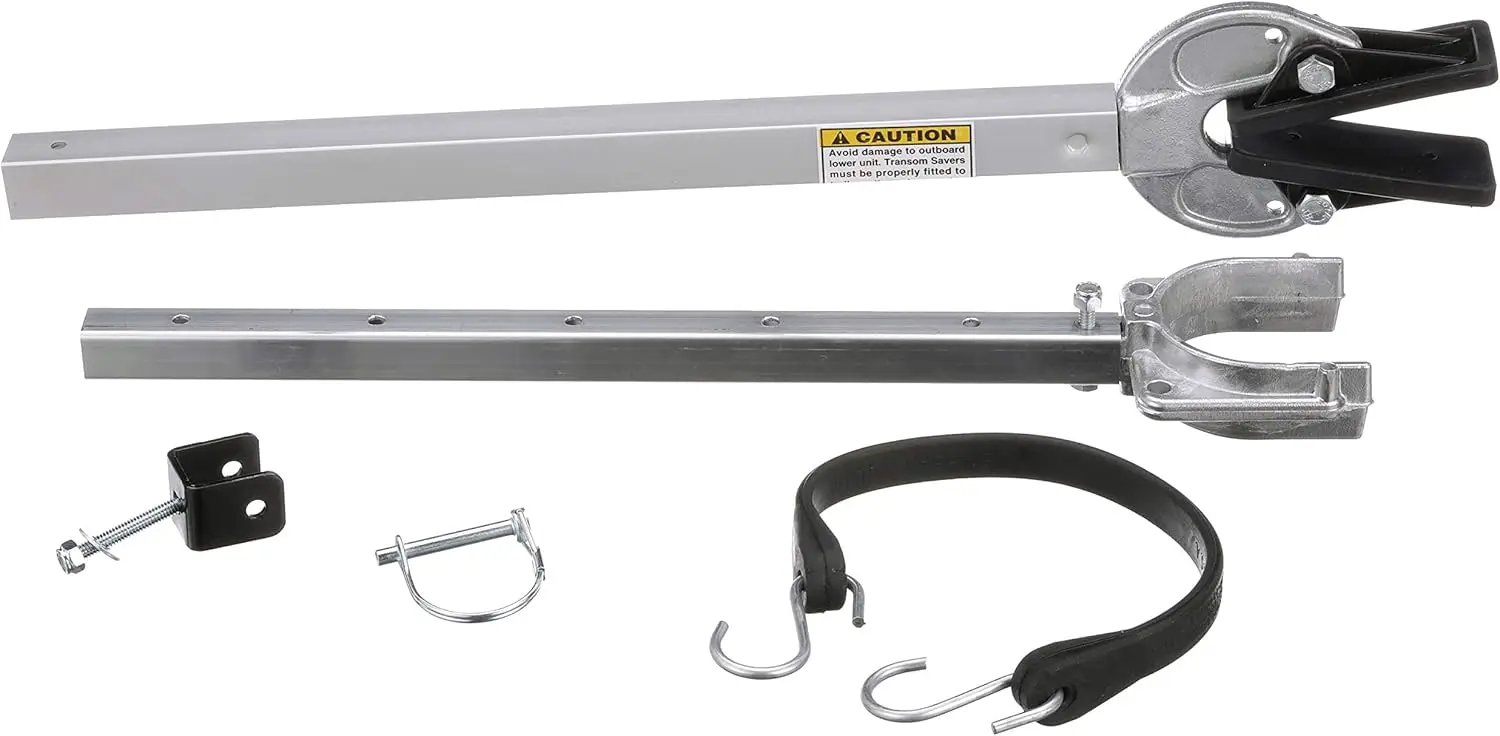 SP-400-RB Adjustable Transom Saver, 23 to 35 Inches, Composite Head Holds Engine, Roller and Trailer Mounts