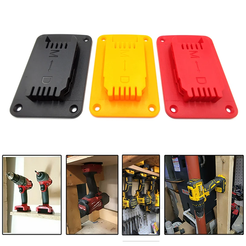 5 szt. Uchwytów nowe narzędzie do Dewalt 14.4V 18V 20V mocowanie wiertła pasuje do uchwyt na półkę do uchwyt na wieszak narzędzi Milwaukee 18V