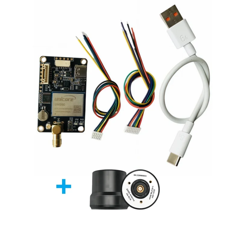 UM980 RTK GNSS-module Multi-band GPS/BDS/GLONASS/Galileo voor drones Landmeetkunde Hoge nauwkeurigheid Base Rover Vervanging voor ZED-F9P