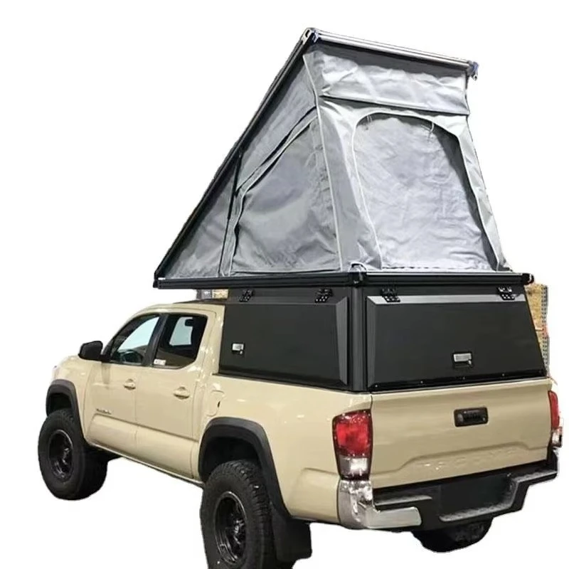 4X4 Waterproof 6Ft Steel Pickup Hardtop Topper Camper Truck Canopy for Toyota Tundra Tacoma