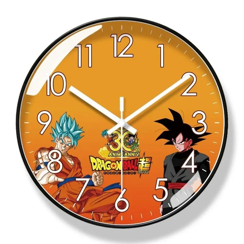 Dragon Ball Goku Wall Clock 10 Inch Round Quartz