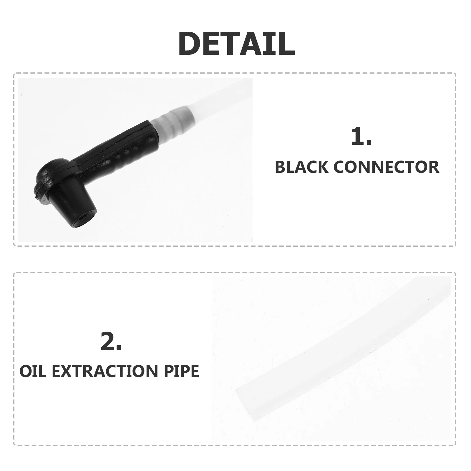 Mangueira de substituição de fluido de freio, kit de ferramentas de mudança de óleo de freio automotivo de plástico durável, mangueira sangradora de manutenção de veículos para carro