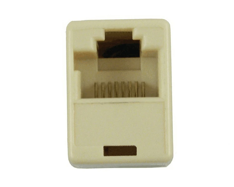ESCAM Hohe Qualität 10 stücke RJ45 CAT5 Koppler Stecker Netzwerk LAN Kabel Extender Stecker Adapter