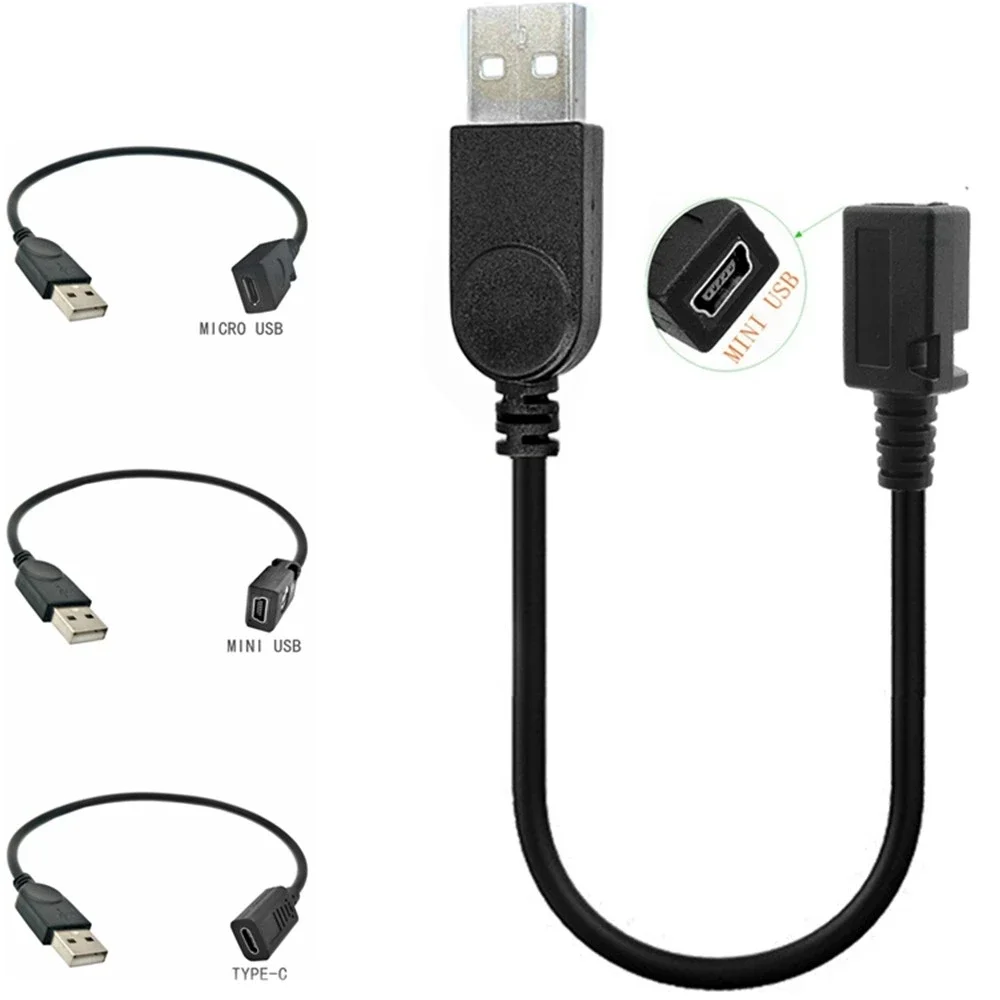 

USB Male Micro MINI Type cUSB Female adapter for android phone data load wire connection data conversion wire