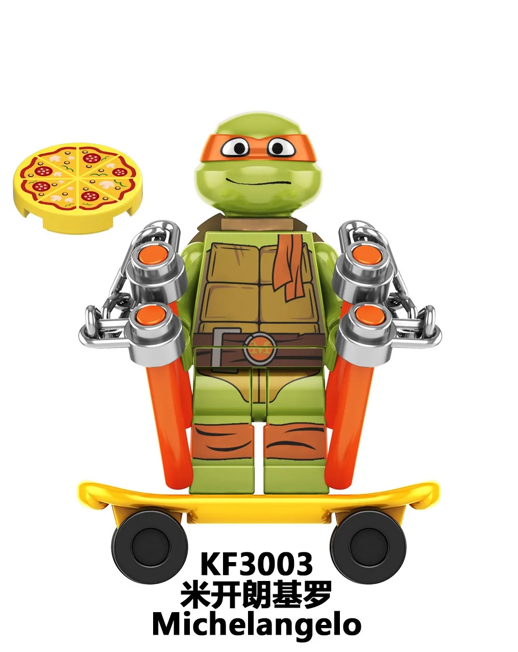 Compatible With LEGO Mini Building Blocks Teenage Mutant Ninja Turtles Action Figures Kids Toys New Year\'s Christmas Gift KF6196