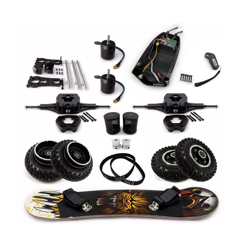 

Cheap Price Adult Dual Motors 36V 2800W DIY Electric Longboards Kit All Terrain Longboard off Road Skate Board