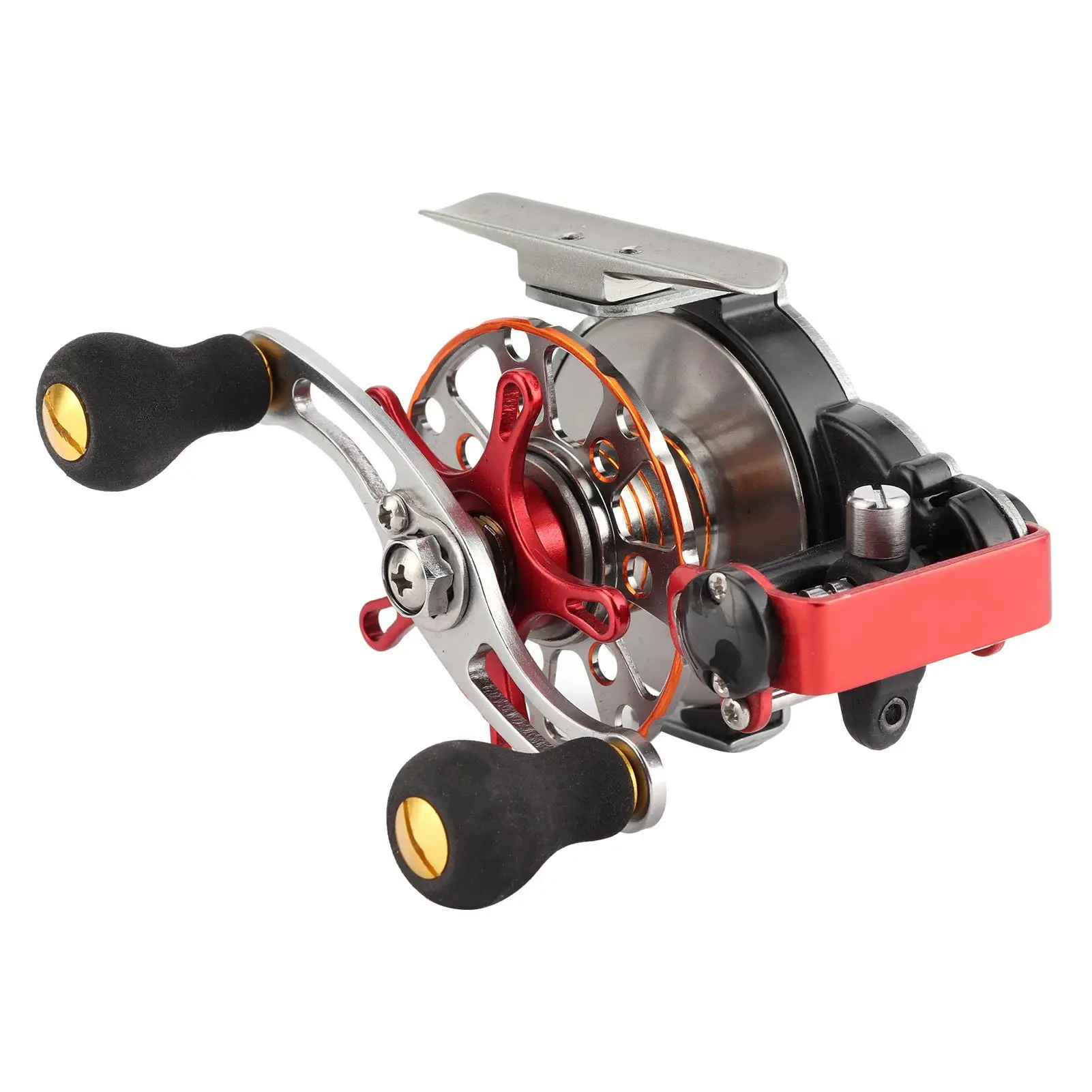 All-Metal Fishing Reel 2.5:1 Gear Ratio, 2BB Left/Right Hand Raft Fishing Accessory