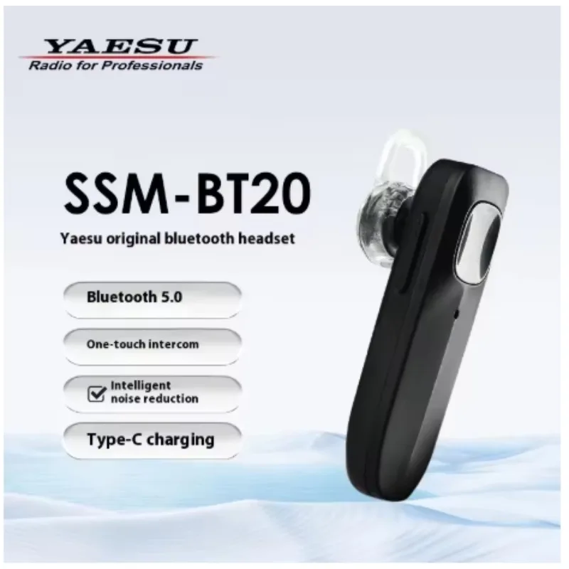 YAESU SSM-BT20 Bluetooth Earphones FT5DR FTM-300DR/500DR IC-705