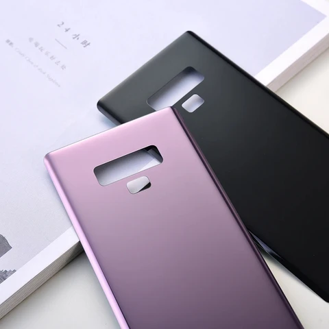 Задняя крышка для Samsung Note 9, задняя панель, Крышка батарейного отсека, корпус, сменные детали для ремонта для Galaxy Note9 N960 N960F SM-N960F