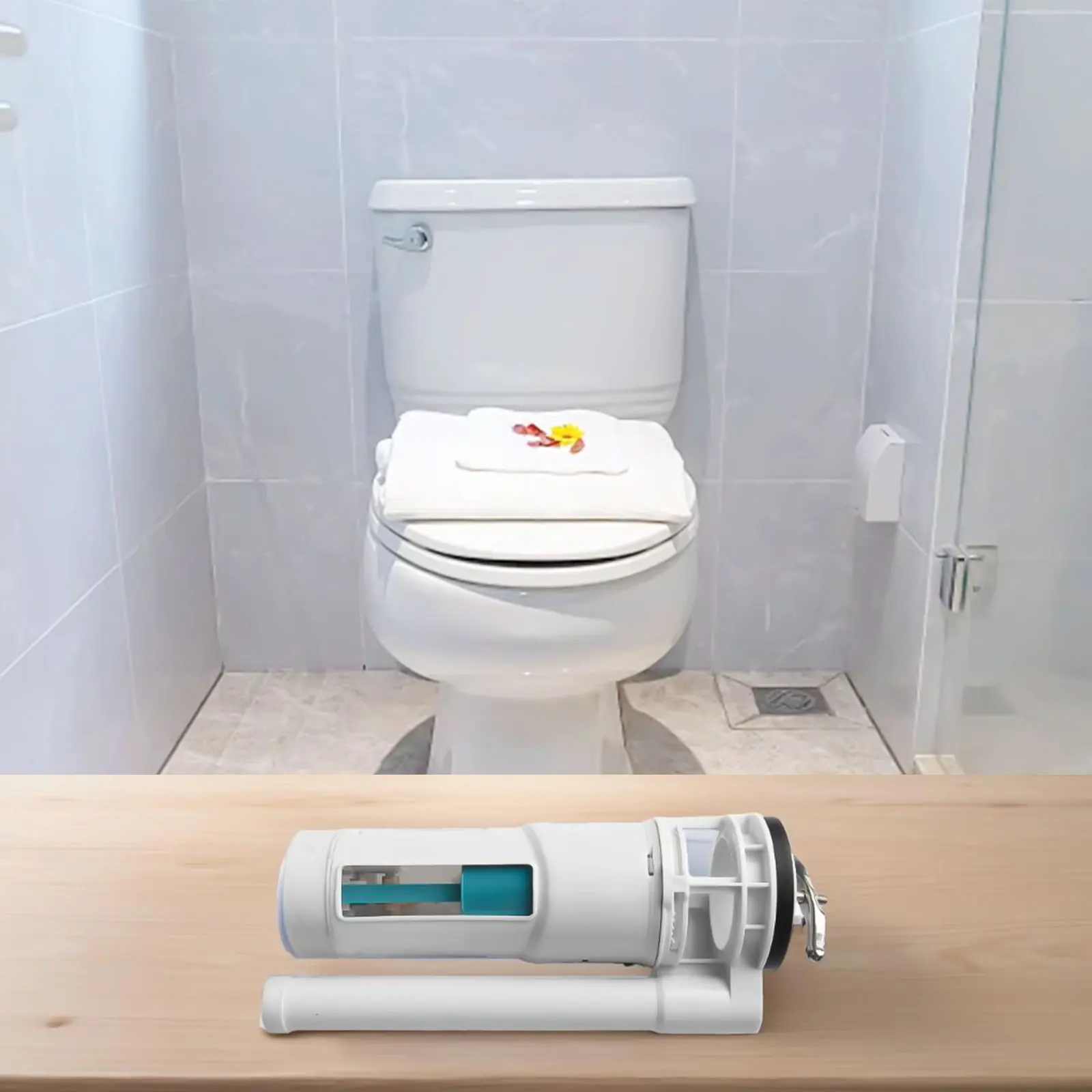 Toilet Cistern Toilet Flush Valve Adjustable Height Adjustable Height Cm Dual Flush Push Button Toilet Cistern Valve