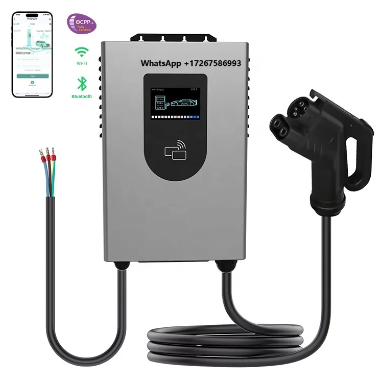 

7KW 20A DC Fast Wall Mounted EV Charger CHAdeMO CCS1 CCS2 GBT Electric Vehicle Car Charging Station