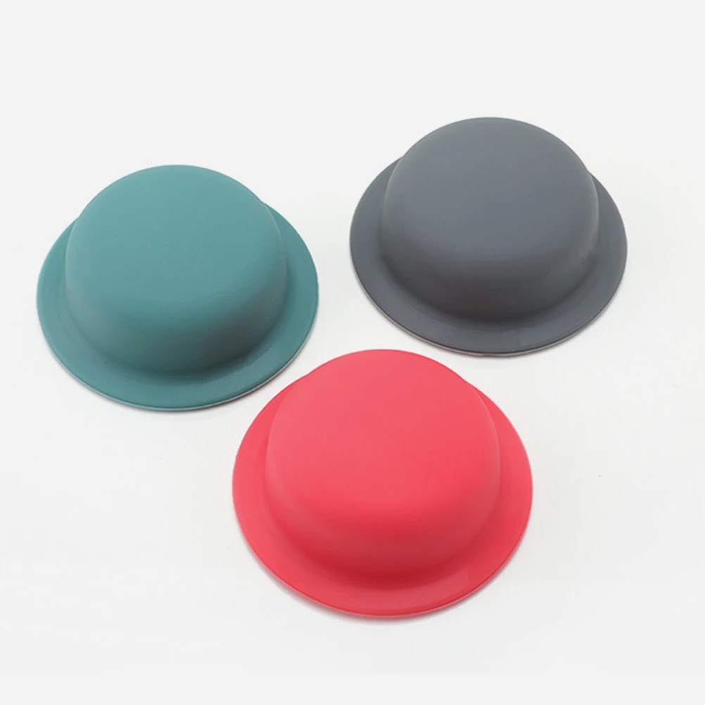 2 stks Siliconen Pot Deksel Handvat Cover Hittebestendige Antislip Keuken Accessoire Herbruikbare Pot Knop Protector Koken Mouw Voor