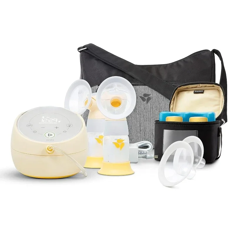 NEW.Sonata Smart Breast Pump, Hospital Performance Double Electric Breastpump, Rechargeable, Flex Breast Shields, Touch Screen