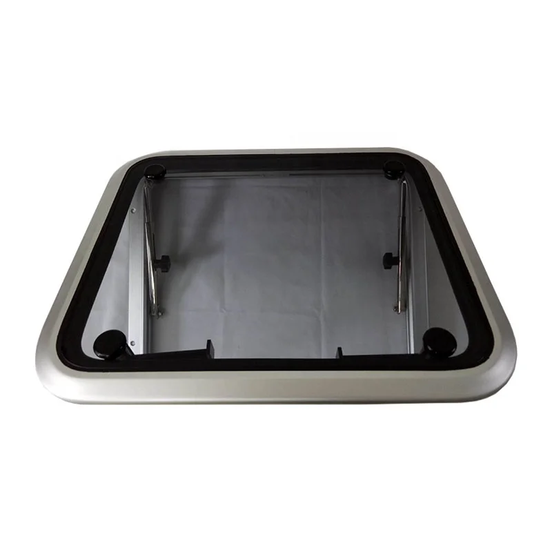

Customized Rectangle 525x675 Marine Skylight Escape Window Aluminum Deck Hatch Cover for Boats Yacht RV
