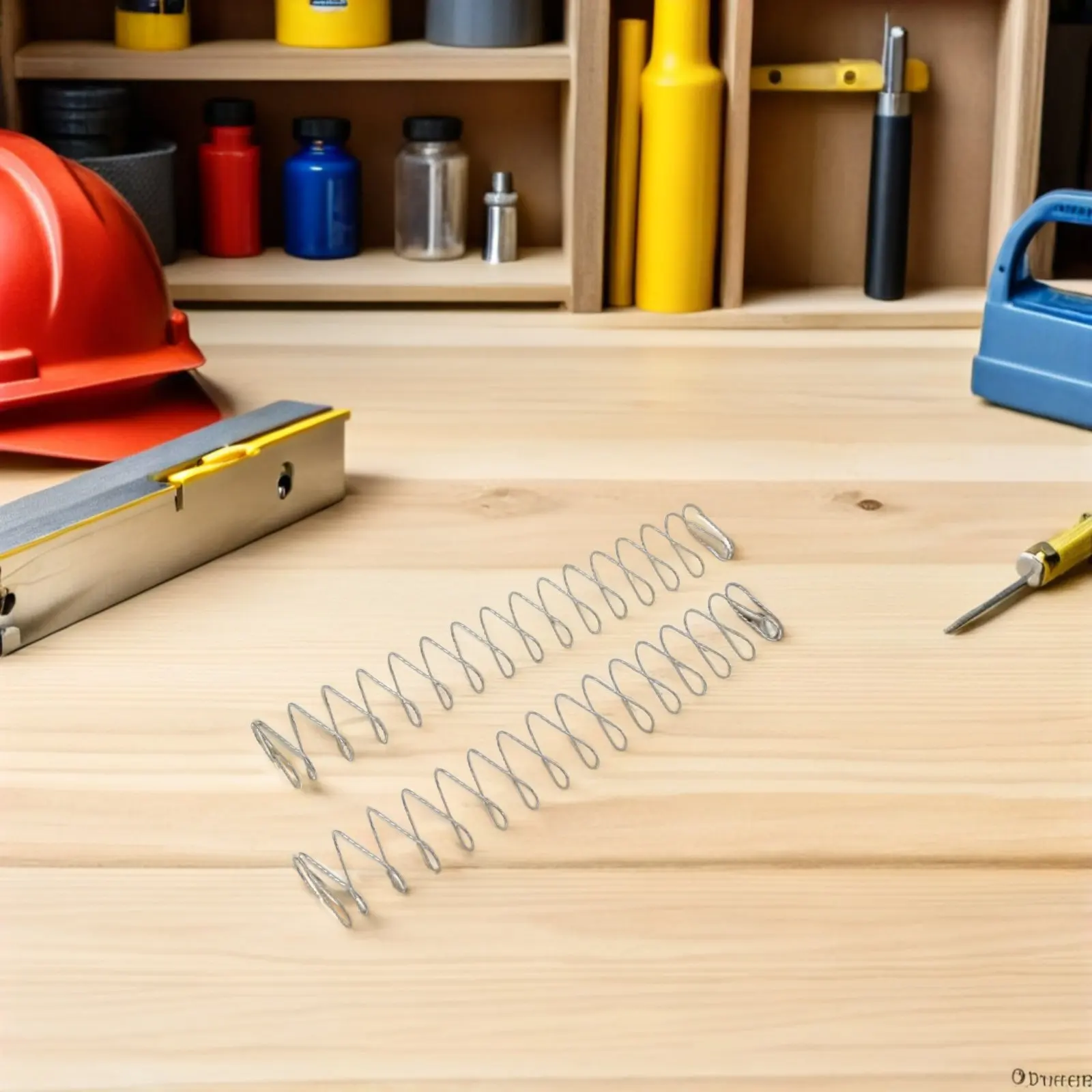 

2Pcs Flat Spring High Elasticity Trapezoidal Compression Spring Component 170Mm Industrial Mechanical Flat Wire Assembly Stable