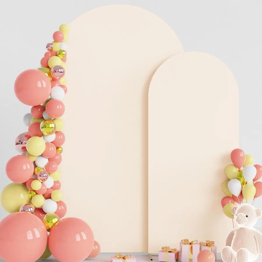 

Чехол для свадебной арки 7.2FT, 6FT, из спандекса, облегающий, для 2 комплектов круглых арок Chiara, для фоновых стендов