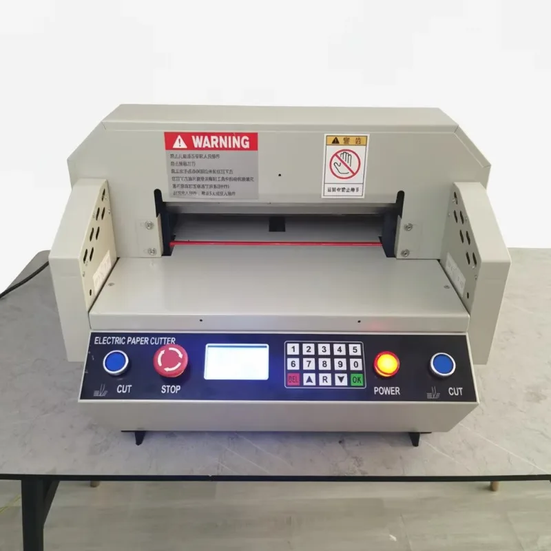 Program Control Paper Trimmer Heavy  Electric Paper Cutting Machine Automatic Guillotine Paper Cutter