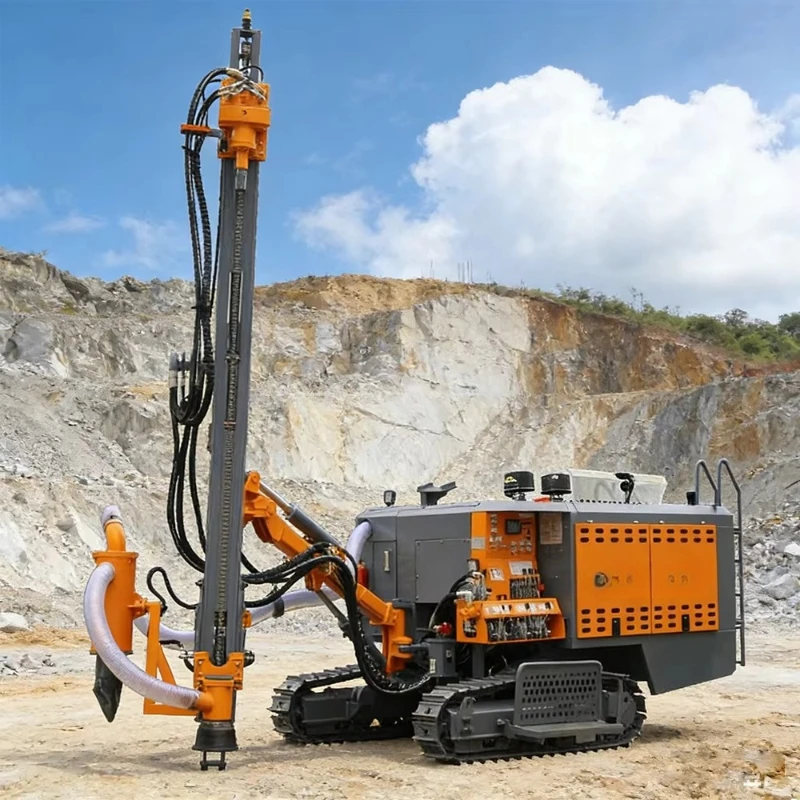 Integrated Rock Drill and Splitter Machine Hydraulic Rig For Rock Ore Mine Granite Quarry Construction Aggregate Extraction