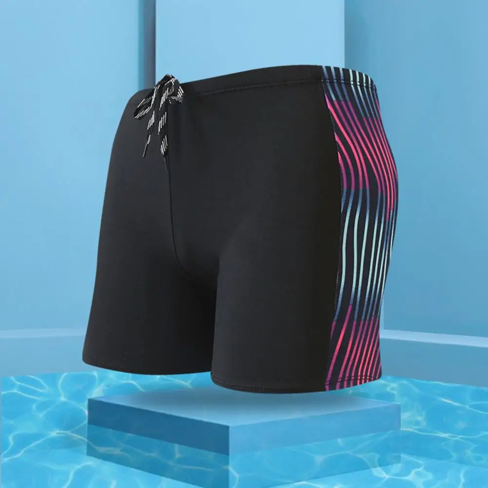 Swimming Shorts Boxers Trunks Quick-drying High Elasticity  Great Comfortable Men Trunks