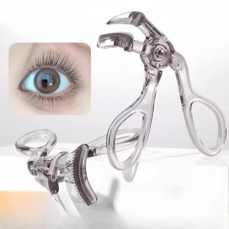 

Toothed comb eyelash curler