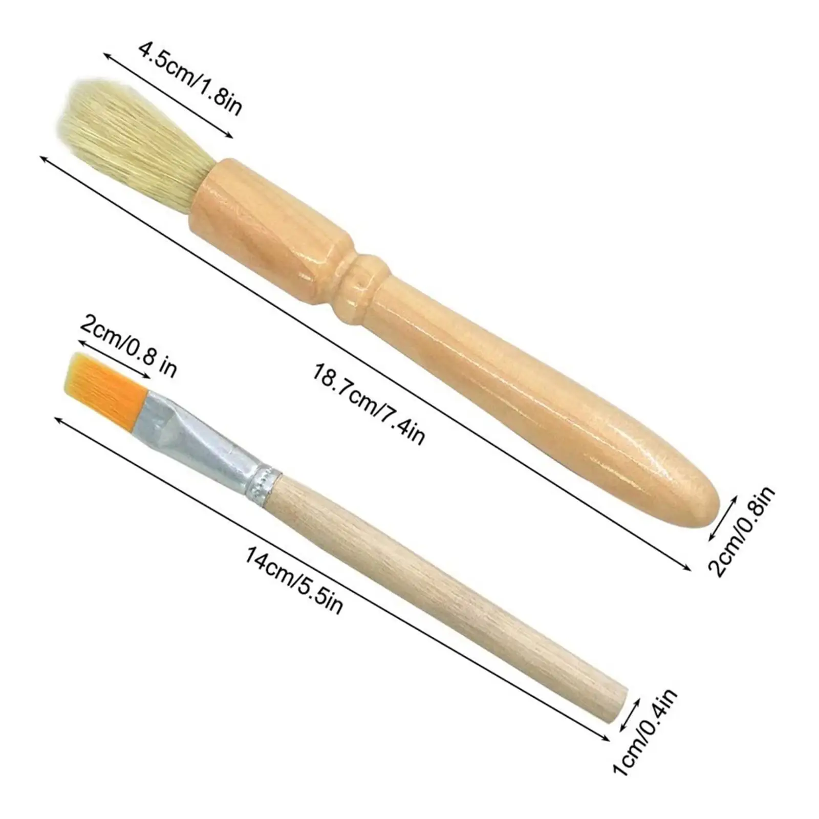 4 ชิ้นไม้เครื่องบดกาแฟแปรงปัดฝุ่นเอสเปรสโซแปรงอุปกรณ์เสริมแปรงปัดฝุ่น