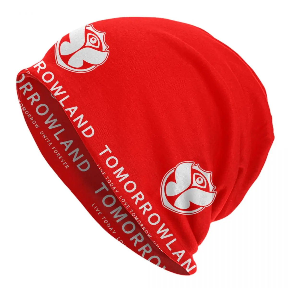 Custom Tomorrowlands Beanie Cap Unisex Bonnet Femme Knit Hats Cool Outdoor Belgian Electronic Dance Music Festival Skullies