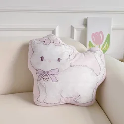 Pink Cartoon Cushion House decoration INS Cute Sofa Throw Pillow Office Chair Lumbar Support Pillow Car Seat Cushion 등쿠션