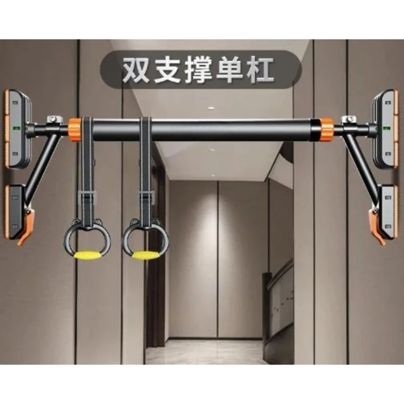 Single and Double Pole Household Children's Pull-up Bar on The Door, Indoor Horizontal Bar Without Punching Rings for Fitness