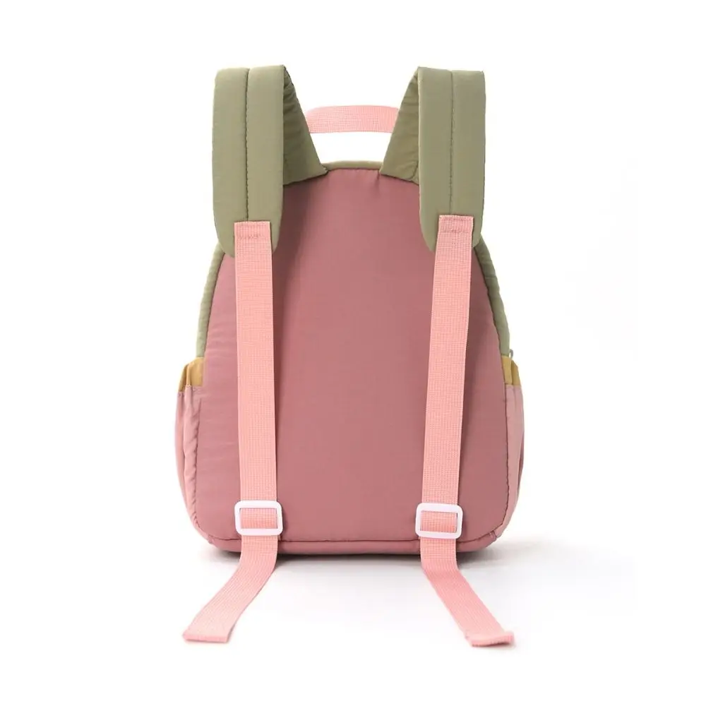 New Polyester Embroidery Shoulders Bag Multicolor Large Capacity School Bag Washable Commuting Backpacks Kids Children