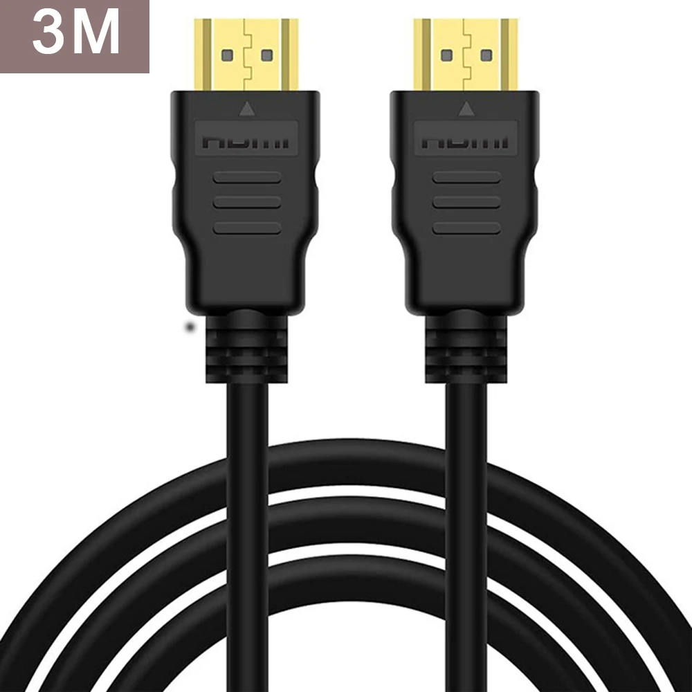 

10pcs 3M HDMI-Compatible Converter Cable for switch oled/ps5/xbox series Display Adapter game HD 4K