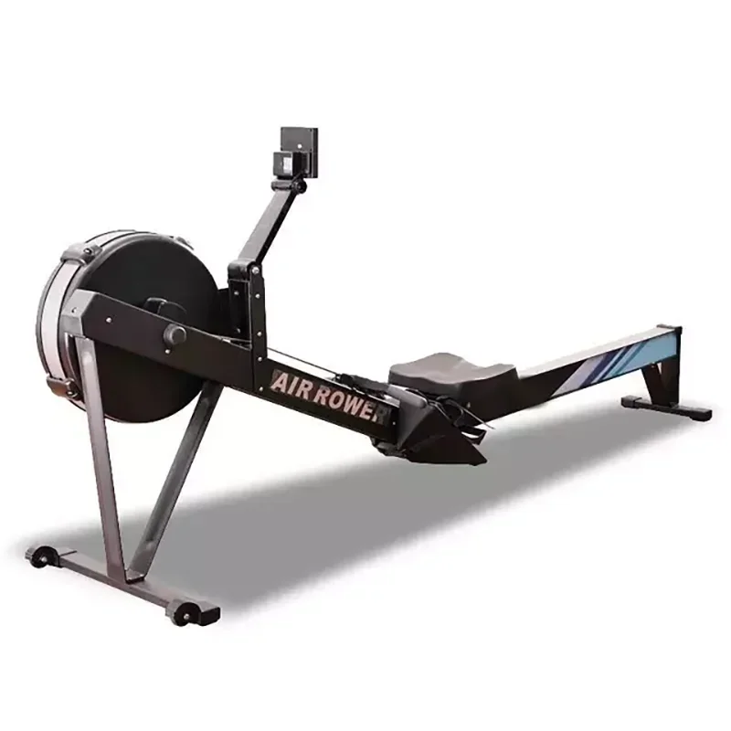 wind resistance rowing machine intelligent metal foldable silent gym equipment household