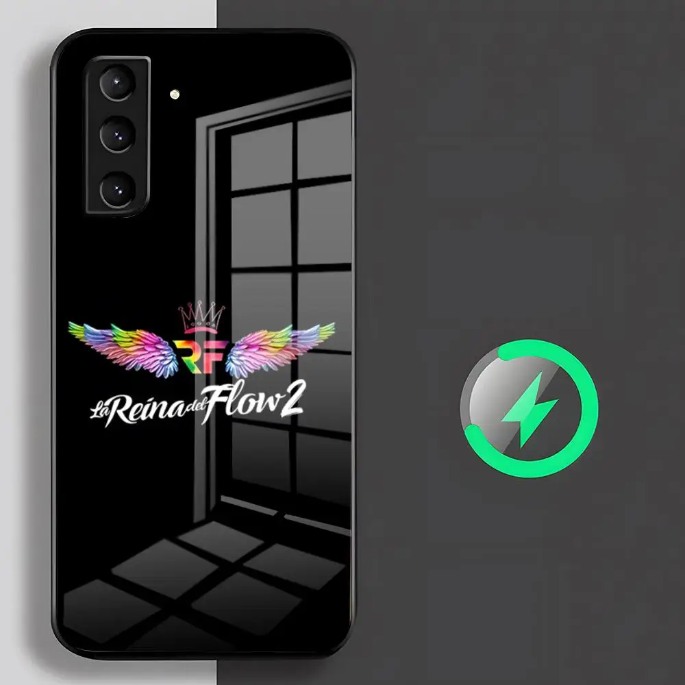 The Queen Of Flow Phone Case For Samsung S26 S25 S24 S23 S22 S21 S20 Edge Ultra Plus FE For Magsafe Glass Case