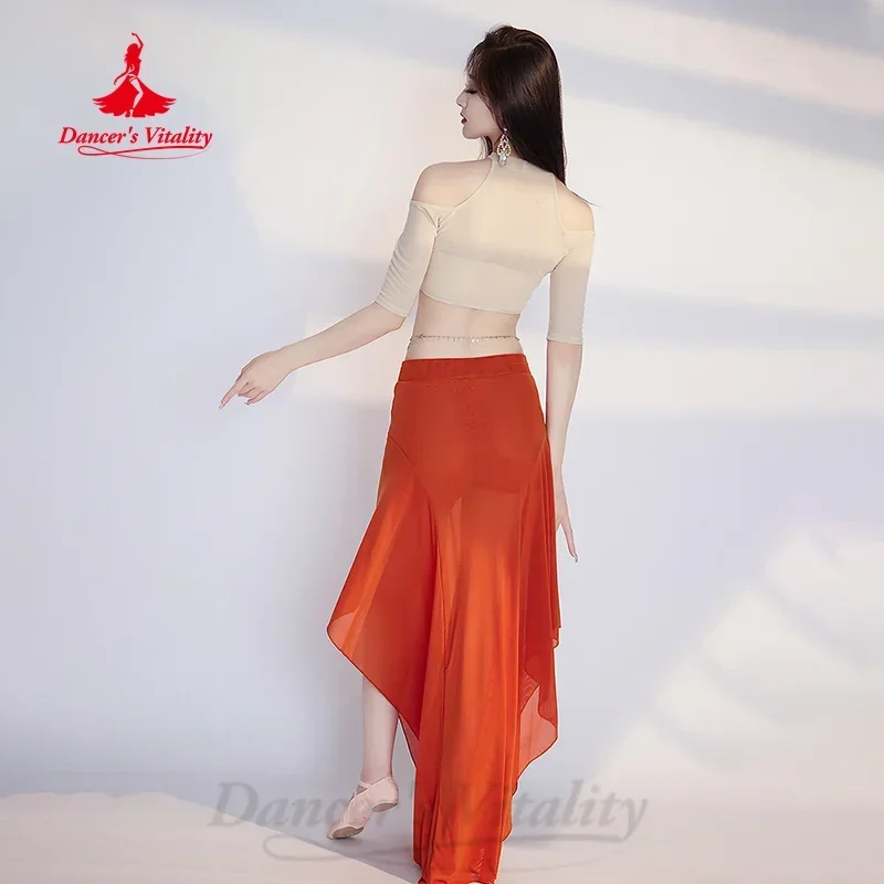 Belly Dancing Costumes for Women\'s Comfortable and Elegant Practice Clothes Adult Oriental Dance Professional Training Clothing