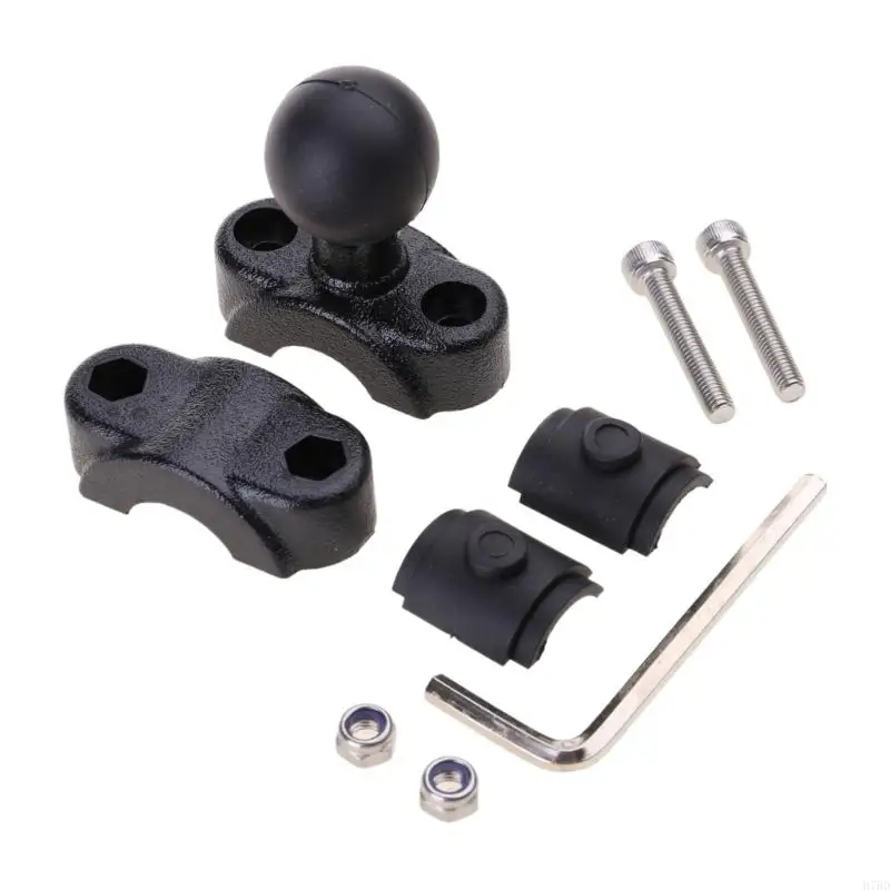 H7BD الدراجات النارية سكوتر الخلفية View Ste Stem Bar Universal Frame Mount Ball حامل الكرة